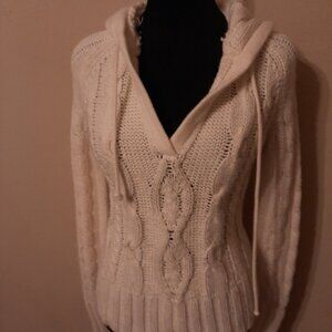 Arizona Jean Co., Women's Cable Knit Hooded Sweater